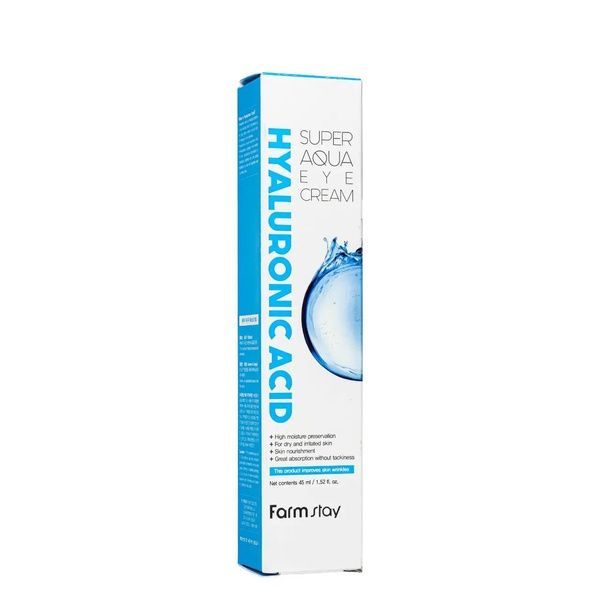 Крем під очі зволожуючий FarmStay Hyaluronic Acid Super Aqua 45 мл 188-ca5 фото