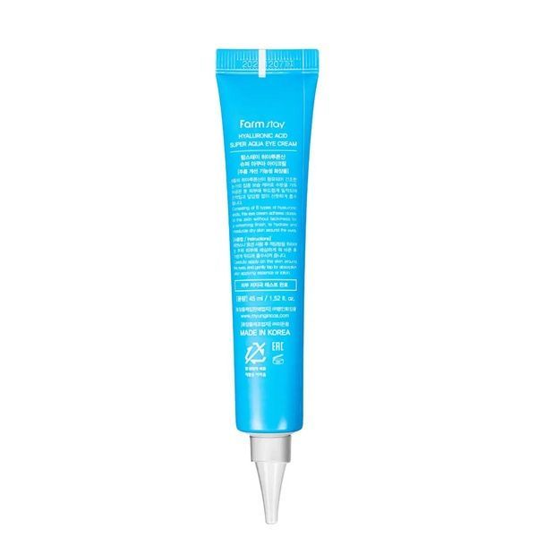 Крем під очі зволожуючий FarmStay Hyaluronic Acid Super Aqua 45 мл 188-ca5 фото