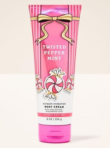 Крем для тела Twisted Peppermint Bath&Body Works 226 г 028018183 фото