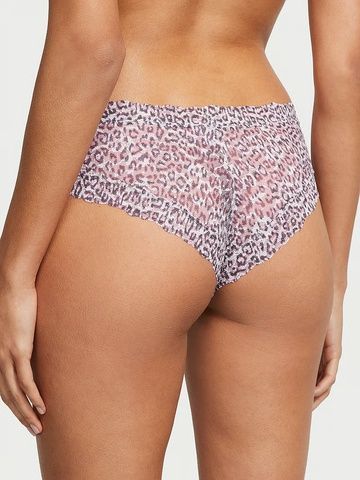 Трусики-чики женские кружевные Victoria's Secret Lace-Up Cheeky Panty леопардовые nny-29s-6ia фото