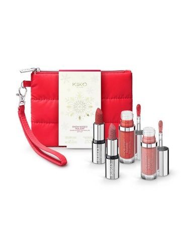 Подарочный набор для губ Kiko Milano Snow-Kissed Holiday Never Without You Mini Lips Gift Set 215-bb4 фото
