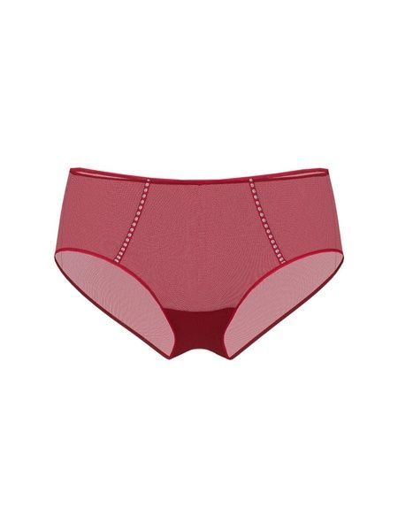 Трусики-чики женские кружевные Victoria's Secret PINK Wink Cheeky Panty красные pce-gjf-g07 фото