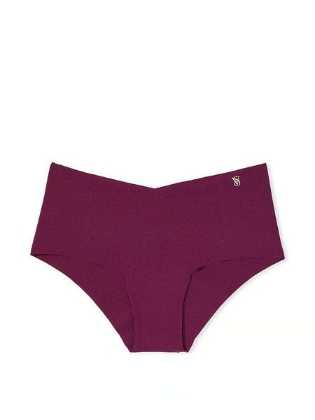 Трусики-чики женские бесшовные Victoria's Secret No-Show Cheeky Panty бордовые jmx-1xc-o4c фото