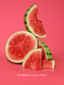 Juicy Watermelon - лосьон для тела с дозатором PINK Victoria's Secret 355 мл 27212703 фото 2