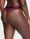 Трусики-стрінги жіночі бавовняні Victoria's Secret Logo Cotton Thong Panty бордові tel-9hr-ak7 фото 2