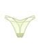 Трусики-стрінги мереживні з подвійними резинками Victoria's Secret Eyelet Mesh Strappy String Thong Panty зелені 6kx-zph-g4l фото 2