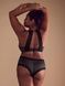 Трусики-чіки жіночі мереживні Victoria's Secret Sequin Posey Mesh Cheeky Panty чорні y0u-owc-26f фото 2