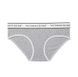 Трусики-хипстер женские Victoria's Secret Logo Cotton Lace-Waist Hiphugger Panty серые S, Трусики-бикини 4hg-box-g7g фото 2