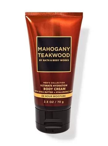 Мини-крем для тела мужской MAHOGANY TEAKWOOD Bath&Body Works, 70 г 815-a86 фото