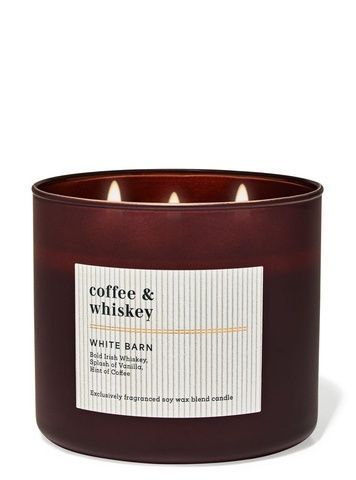 Свеча ароматическая Bath&Body Works Coffee & Whiskey 3-Wick Candle&nbsp;411 г 028016418 фото
