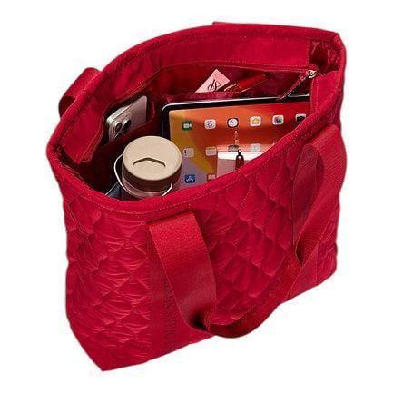 Сумка красная Victoria's Secret Quilted Tote Bag 27160117 фото
