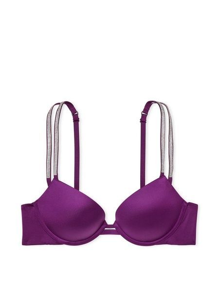 Бюстгальтер с пуш-ап Victoria's Secret Double Shine Strap Push-Up Bra фуксия acx-gl6-sxl фото
