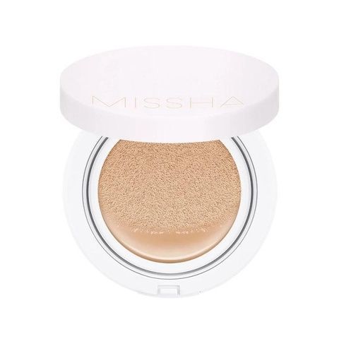 Кушон тональный с идеальным покрытием MISSHA MAGIC CUSHION COVER LASTING SPF50+ PA+++, 15 г № 21 - Светлый Бежевый 8a6-16i фото