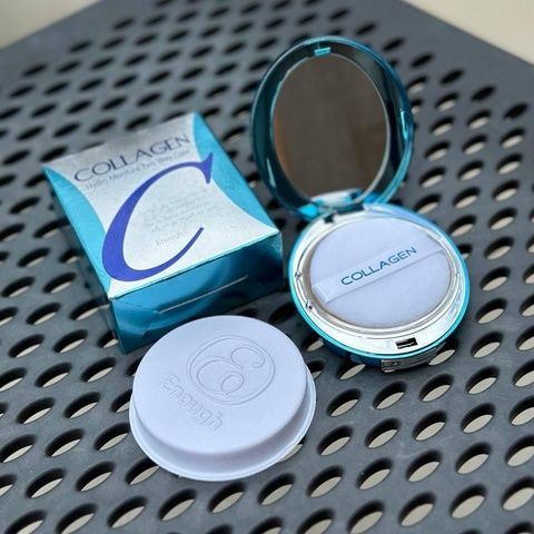 Коллагеновая пудра со сменным блоком Enough Collagen Hydro Moisture Two Way Cake SPF25 13г + 13г Тон 13 - Светлый Бежевый 8ae-e6s-o4n фото