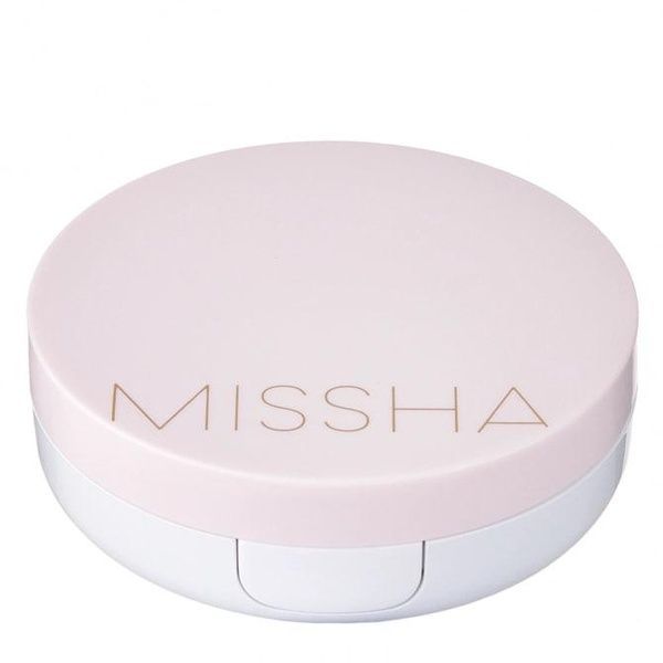 Кушон тональний с ідеальним покриттям MISSHA MAGIC CUSHION COVER LASTING SPF50+ PA+++, 15 г № 21 - Світлий Бежевий 8a6-16i фото