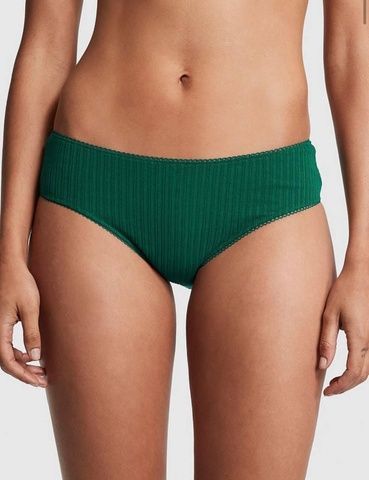 Трусики-чики женские PINK Victoria's Secret зеленые zf6-efa-5fn фото