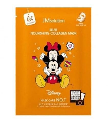Тканевая маска для повышения упругости кожи JM Solution Disney Selfie Nourishing Collagen Mask, 30 мл 0c9-534 фото