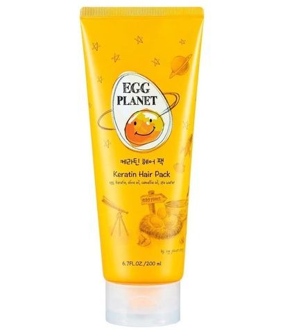 Кератиновая маска для поврежденных волос Daeng Gi Meo Ri Egg Planet Keratin Hair Pack, 200 мл 294-808 фото