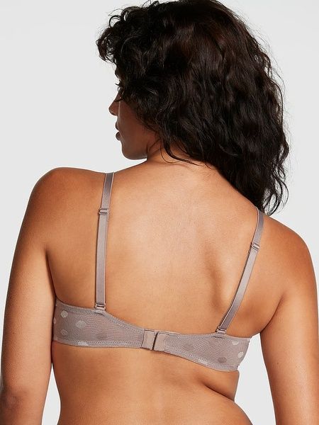 Бюстгальтер c пуш-ап PINK Victoria's Secret Wear Everywhere Push-Up Bra капучино 8ae-bsc-h0j фото