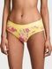 Трусики-хипстер женские Victoria's Secret Logo Cotton Hiphugger Panty желтые i91-tq1-9n0 фото 1