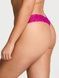 Трусики-стринги женские кружевные Victoria's Secret Lace Thong Panty фуксия  eos-ayl-hap фото 2