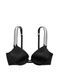 Бюстгальтер с пуш-ап Victoria's Secret Double Shine Strap Push-Up Bra черный m7g-7fk-mm2 фото 1