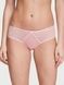 Трусики-чики женские люксовые Victoria's Secret Icon Lace Cheeky Panty пудровые jyc-zn1-kto фото 1