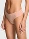 Трусики-стринги женские бесшовные Victoria's Secret No-Show Thong Panty бежевые  fev-5nz-dt9 фото 1