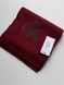 Шарф бордовый Calvin Klein Embroidered Monogram Logo Scarf c7c-308 фото 2
