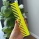Гребінець для волосся Janeke Fashion Comb Жовтий неон oz6-u5r-bkv фото 2