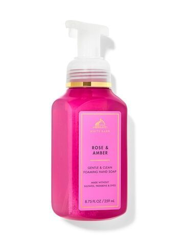 Мыло-пенка ROSE & AMBER Bath&Body Works, 259 мл 70c-5a7 фото