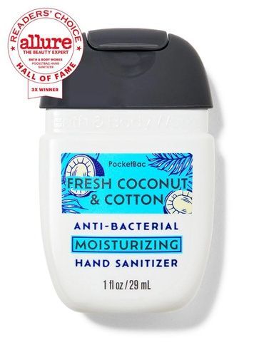 Санитайзер FRESH COCONUT & COTTON Bath&Body Works, 29 мл c4c-bb0 фото