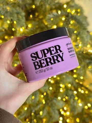 Super Berry - скраб для тела PINK Victoria's Secret, 283г i5i-2b14 фото