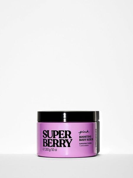 Super Berry - скраб для тела PINK Victoria's Secret, 283г i5i-2b14 фото