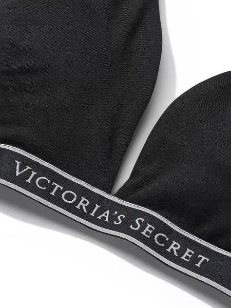 Бралет Victoria's Secret Cotton Wireless Lounge Bra черный wqb-7mc-tdr фото