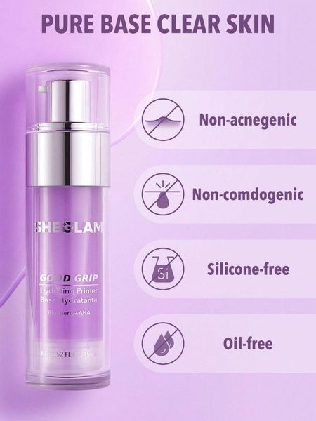 Праймер для лица увлажняющий с черникой + AHA Sheglam Good Grip Hydrating Primer-Blueberry 8i2-0cb фото