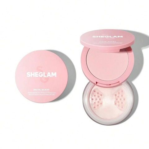 Пудра матирующая двойная Sheglam Insta-Ready Face & Under Eye Setting Powder Duo-Bubblegum 0ca-015 фото