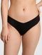 Трусики-стринги жіночі безшовні Victoria's Secret No-Show Thong Panty чорні w39-cq9-3l1 фото 1