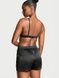 Пижама бралет+шорты черная Victoria's Secret Jaguar Satin Triangle Bralette & Boxer Shorts Set o5w-hcz-zpn фото 3