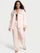 Пижама с блестками розовая (штаны+рубашка) Victoria's Secret Glazed Satin Dew Drop Long Pajama Set uo8-x6z-w69 фото 1
