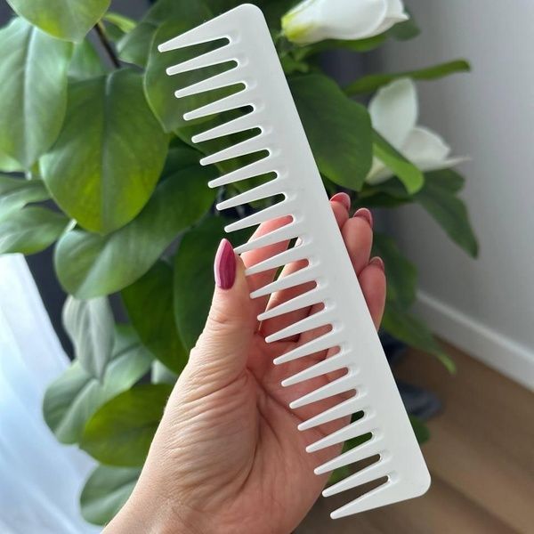 Гребінець для волосся Janeke Fashion Comb Білий xzy-dmy-0fu фото