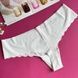 Трусики-стринги женские бесшовные Victoria's Secret No-Show Thong Panty белые wh0-q64-v1w фото 2
