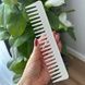 Гребінець для волосся Janeke Fashion Comb Білий xzy-dmy-0fu фото 2