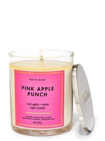 Свеча ароматическая PINK APPLE PUNCH Bath&Body Works 54a-256 фото