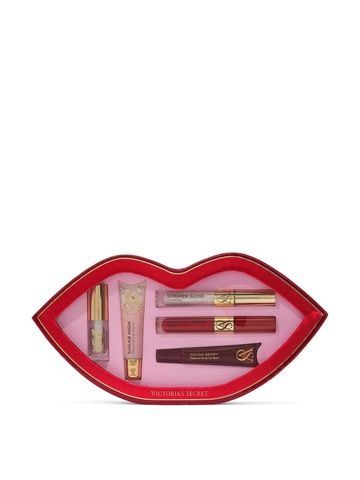 Набор для губ Victoria's Secret Lip Gloss, Oil, Mask & Lip Plumper Gift Set 25165797 фото