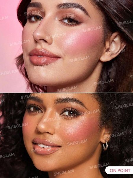 Рідкі рум'яна Sheglam Color Bloom Liquid Blush-On Point 7ab-016 фото