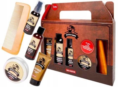 Набор мужской по уходу за бородой Master of Barber Oak Scented c60-455 фото