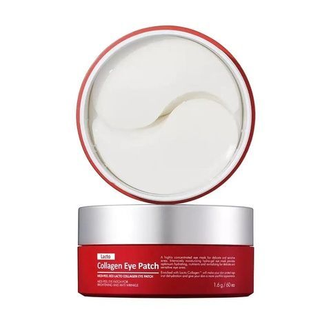 Патчи для кожи вокруг глаз омолаживающие Medi-Peel Red Lacto Collagen Eye Patch с коллагеном, 60 шт 31c-i2i фото