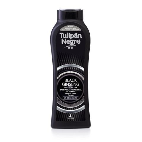 Гель для душа мужской TULIPAN NEGRO Черный женьшень 650 мл a8c-796 фото