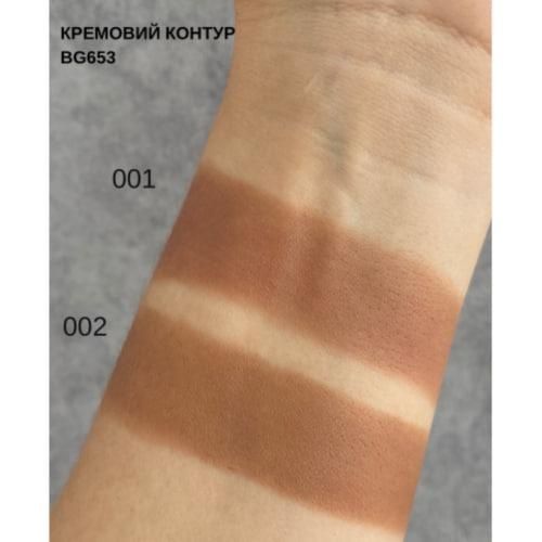 Кремовый контур для лица тон 002 MATCH Cream Contour Bogenia BG653 3 г a87-i45 фото